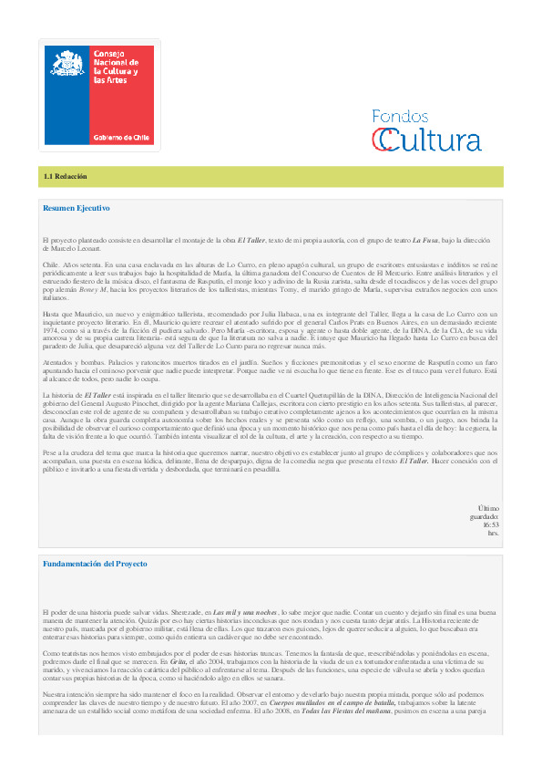 (1) PROYECTO FONDART EL TALLER 2011.pdf